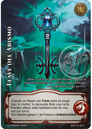Llave del Abismo (Vigilantes - Cortesana Foil)