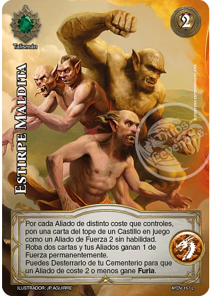 Estirpe Maldita (Vigilantes - Legendaria)