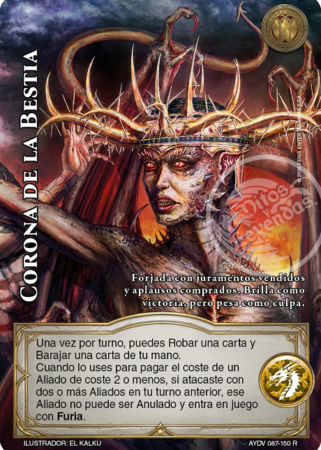 Corona de la Bestia (Vigilantes - Real)