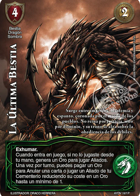 La Última Bestia (Kit Profecías)