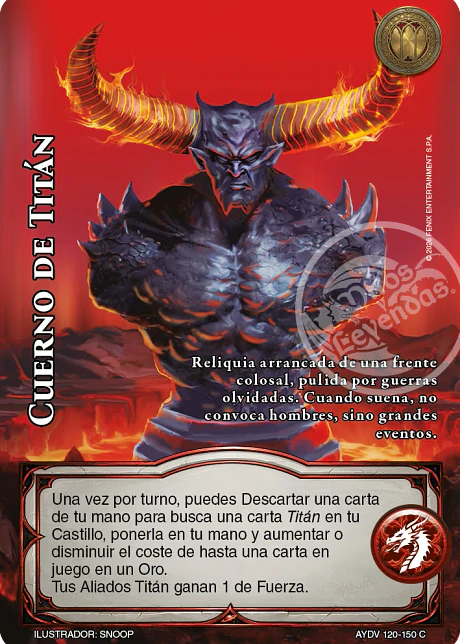 Cuerno de Titán (Vigilantes - Cortesana Foil)