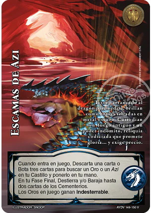 Escamas de Azi (Vigilantes - Vasalla Foil)