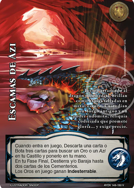 Escamas de Azi (Vigilantes - Vasalla Foil)