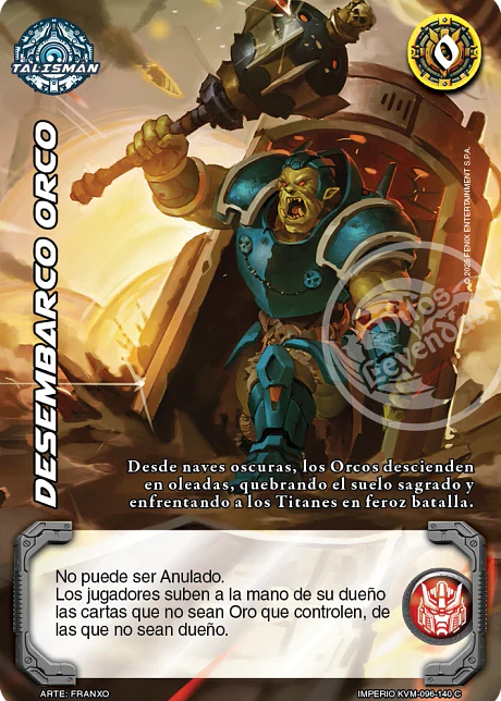 Desembarco Orco (KVM - Cortesano)
