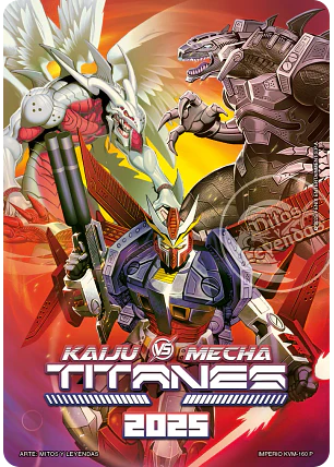 Oro Conmemorativo Kaiju vs Mecha