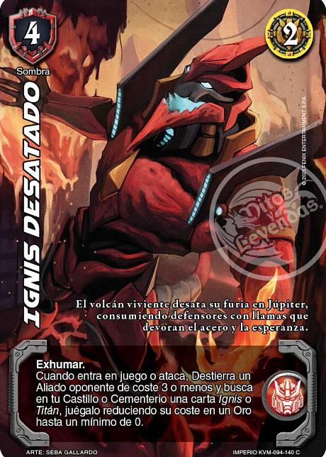 Ignis Desatado (KVM - Cortesana Foil)