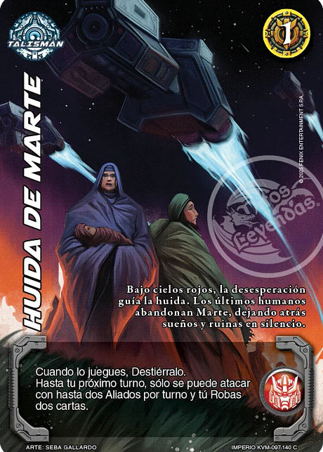 Huida de Marte (KVM - Cortesana Foil)