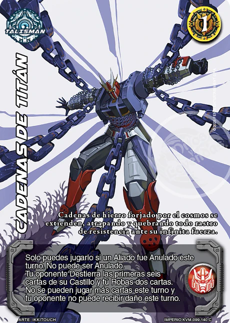 Cadenas de Titan (KVM - Cortesana Foil)