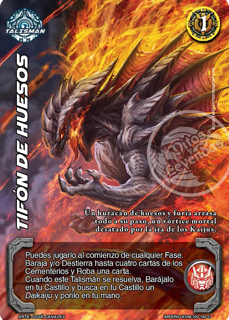 Tifón de Huesos (KVM - Cortesana Foil)