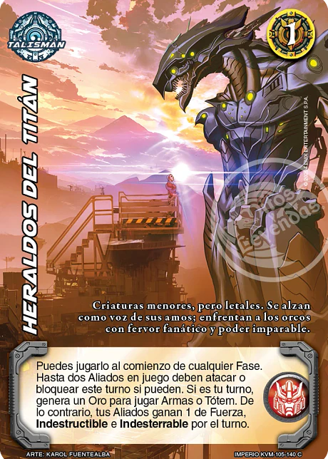 Heraldos del Titán (KVM - Cortesano)