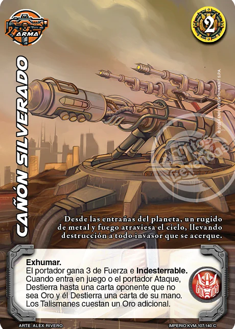Cañón Silverado (KVM - Cortesano)