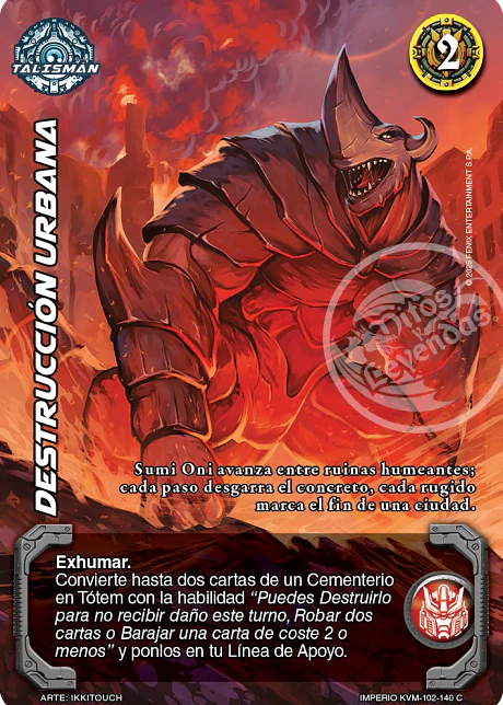 Destrucción Urbana (KVM - Cortesana Foil)