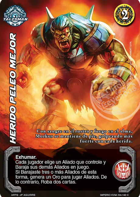 Herido Peleo Mejor (KVM - Cortesana Foil)