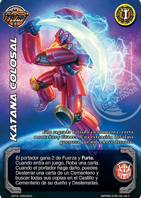 Katana Colosal (KVM - Cortesana Foil)