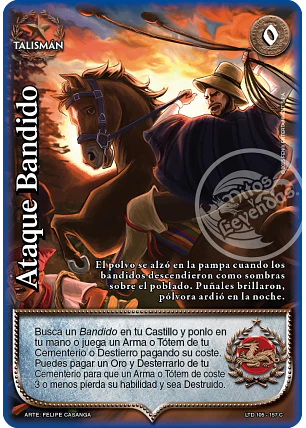 Ataque bandido (LTD - Cortesana Foil)