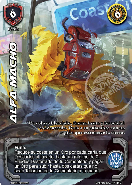 Alfa Macho (KVM - Vasalla Foil)