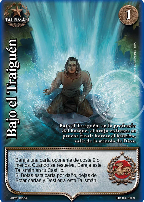 Bajo el traiguén (LTD - Cortesana Foil)