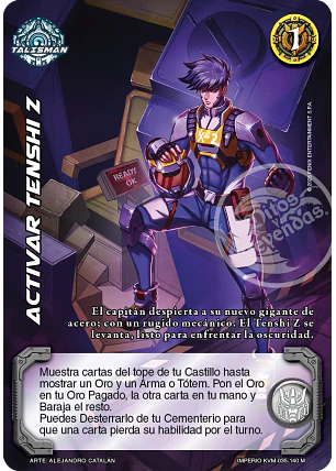 Activar Tenshi Z (KVM - Mega Real)
