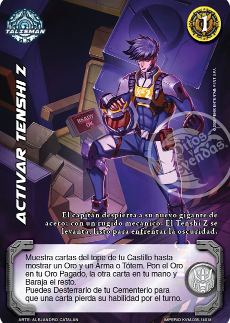 Activar Tenshi Z (KVM - Mega Real)