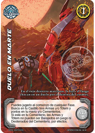 Duelo en Marte (KVM - Mega Real)
