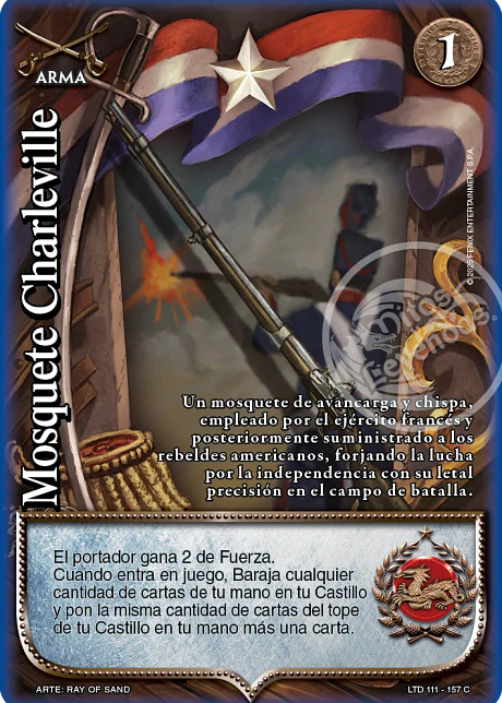Mosquete Charleville (LTD - Cortesana Foil)