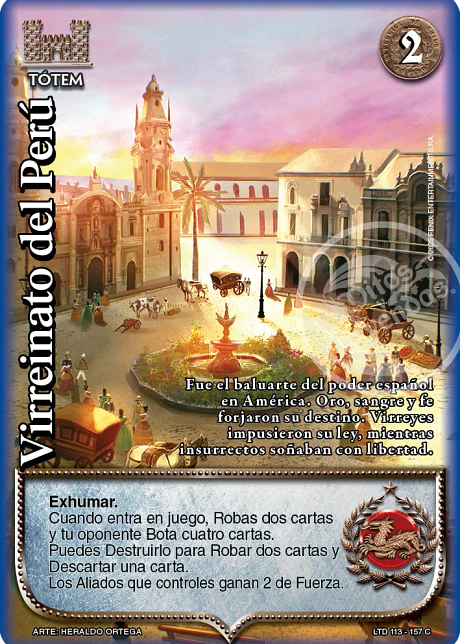 Virreinato del Perú (LTD - Cortesana Foil)