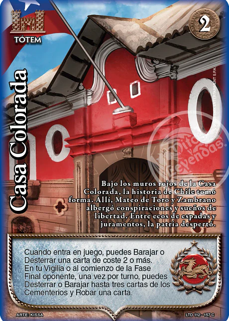 Casa Colorada (LTD - Cortesana Foil)