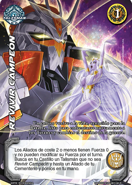 Revivir Campeón (KVM - Reales)