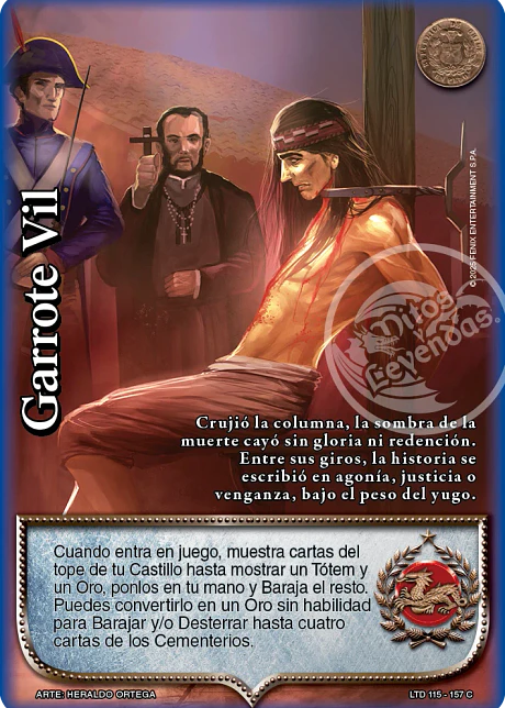 Garrote vil (LTD - Cortesana Foil)
