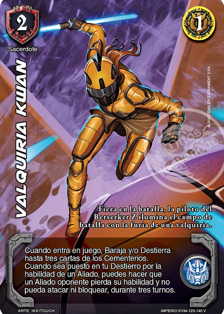 Valquiria Kwan (KVM - Vasalla Foil)