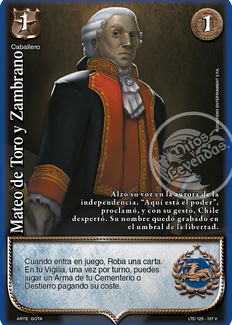Mateo Toro y Zambrano (LTD - Vasalla Foil)
