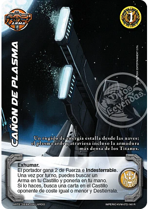 Cañón de Plasma (KVM - Reales)