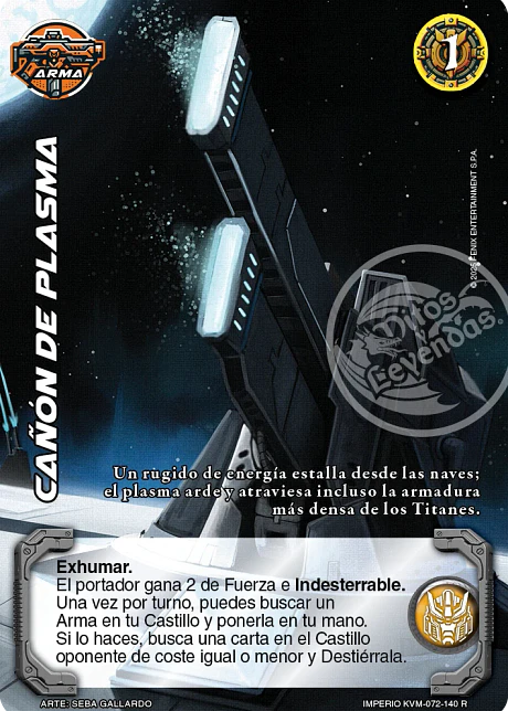 Cañón de Plasma (KVM - Reales)