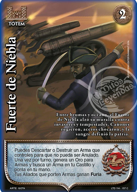 Fuerte de Niebla (LTD - Cortesana Foil)