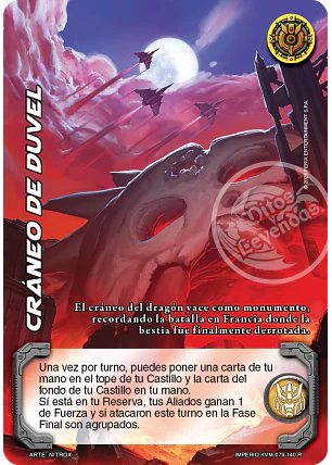 Cráneo de Duvel (KVM - Reales)