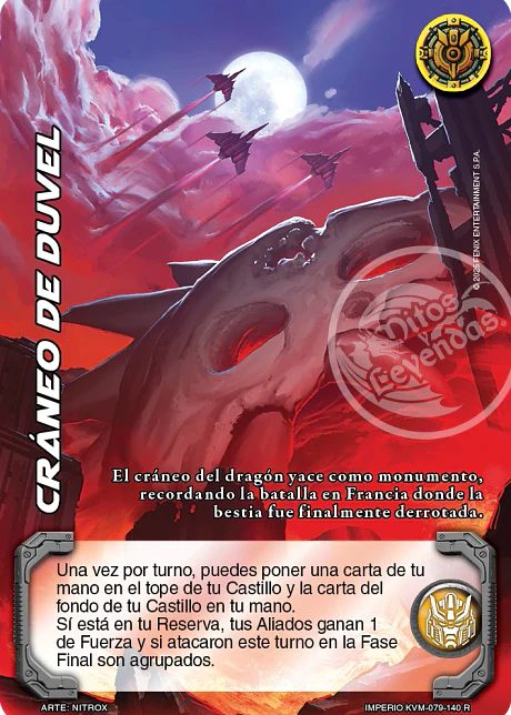 Cráneo de Duvel (KVM - Reales)