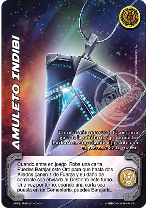 Amuleto Indibi (KVM - Reales)