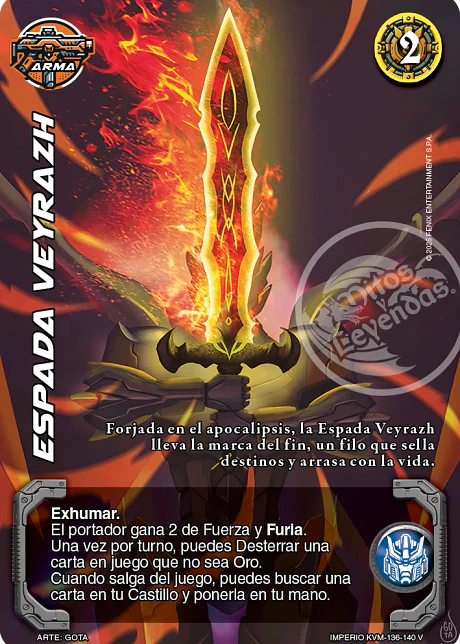 Espada Veyrazh (KVM - Vasalla Foil)