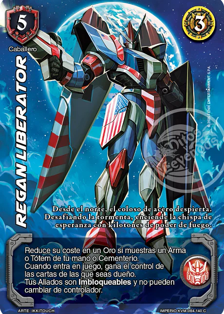 Regan Liberator (KVM - Cortesana Foil)