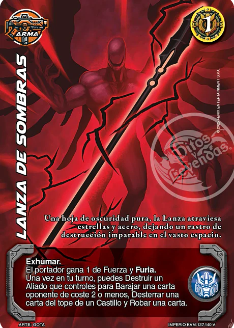 Lanza de Sombras (KVM - Vasalla Foil)