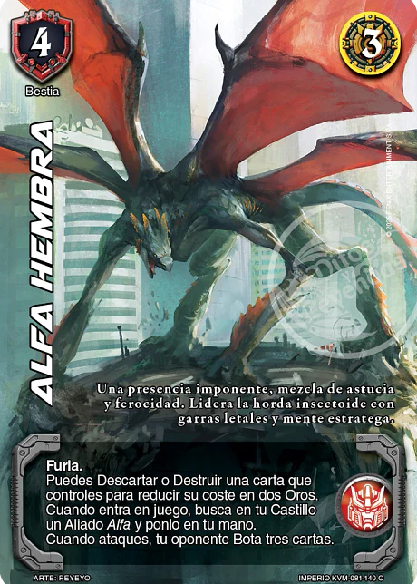 Alfa Hembra (KVM - Cortesana Foil)