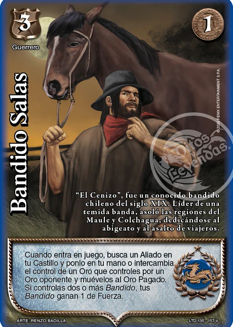 Bandido Salas (LTD - Vasalla Foil)