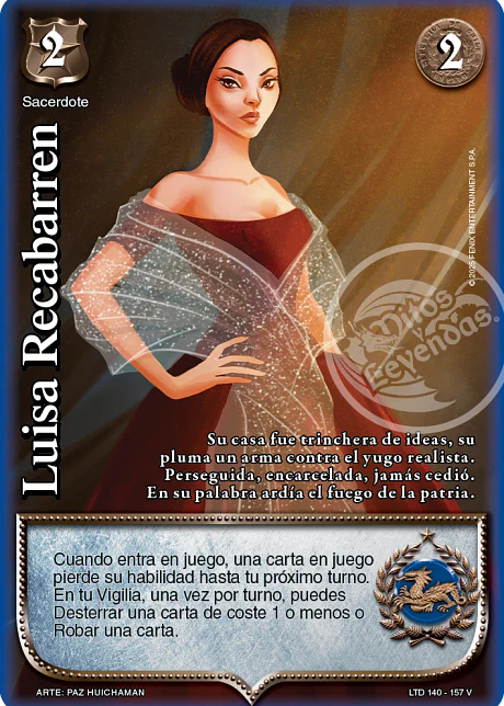 Luisa Recabarren (LTD - Vasalla Foil)