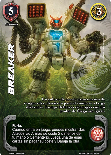 Breaker (KVM - Cortesana Foil)