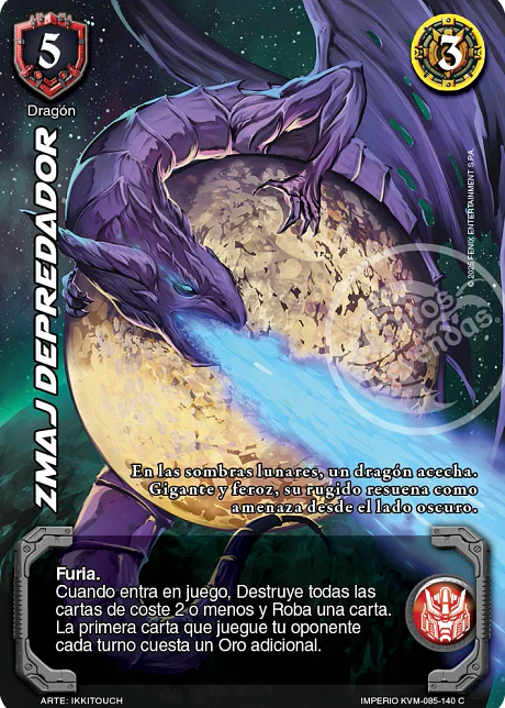 Zmaj Depredador (KVM - Cortesana Foil)