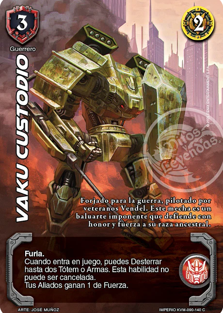 Vaku Custodio (KVM - Cortesana Foil)