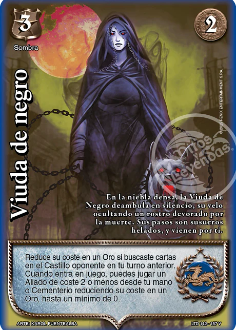 Viuda de negro (LTD - Vasalla Foil)