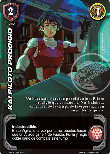 Kai Piloto Prodigio  (KVM - Cortesana Foil)