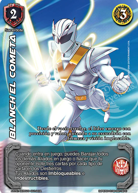 Blanch el Cometa (KVM - Cortesana Foil)