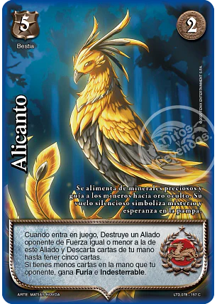 Alicanto (LTD - Cortesana Foil)